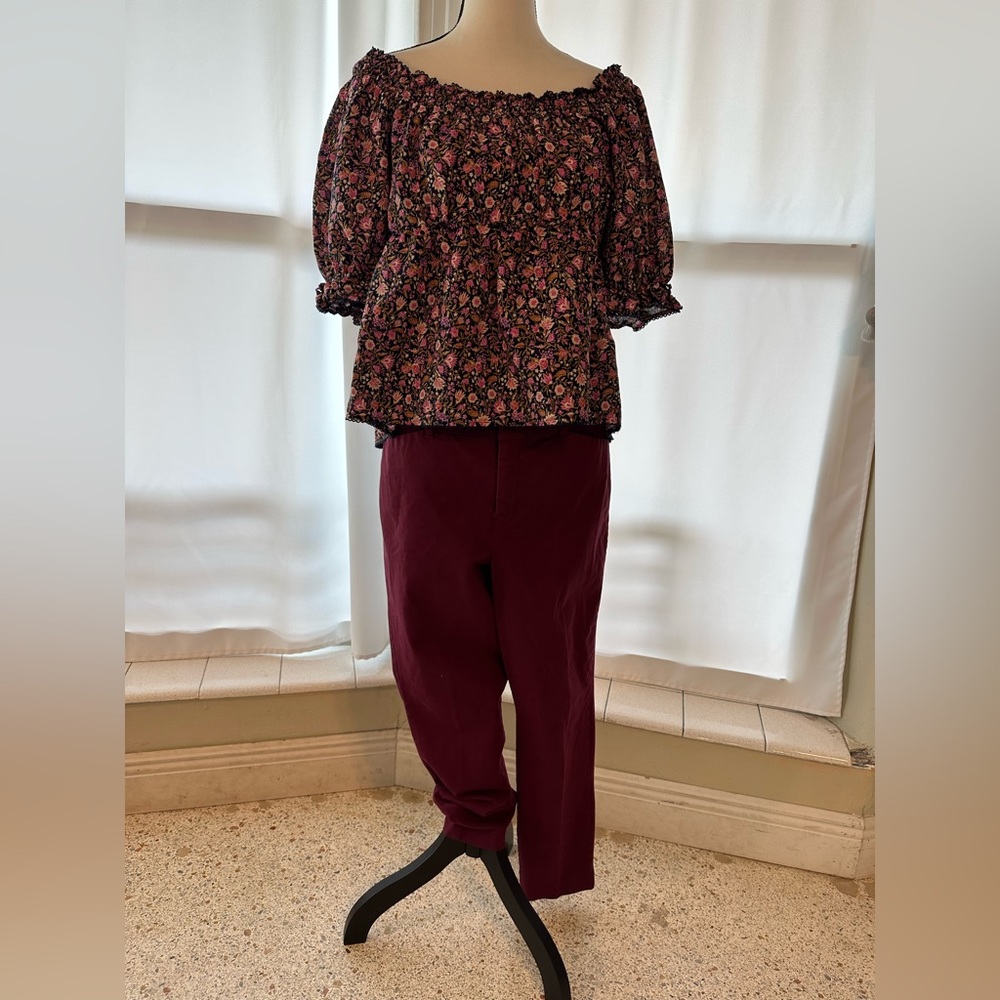 Old Navy Women’s Pixie High-Rise Pants - Purple (Size 12)